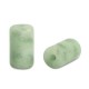 Natuursteen tube kraal 6x3mm Serpentijn en marmer Glacier green